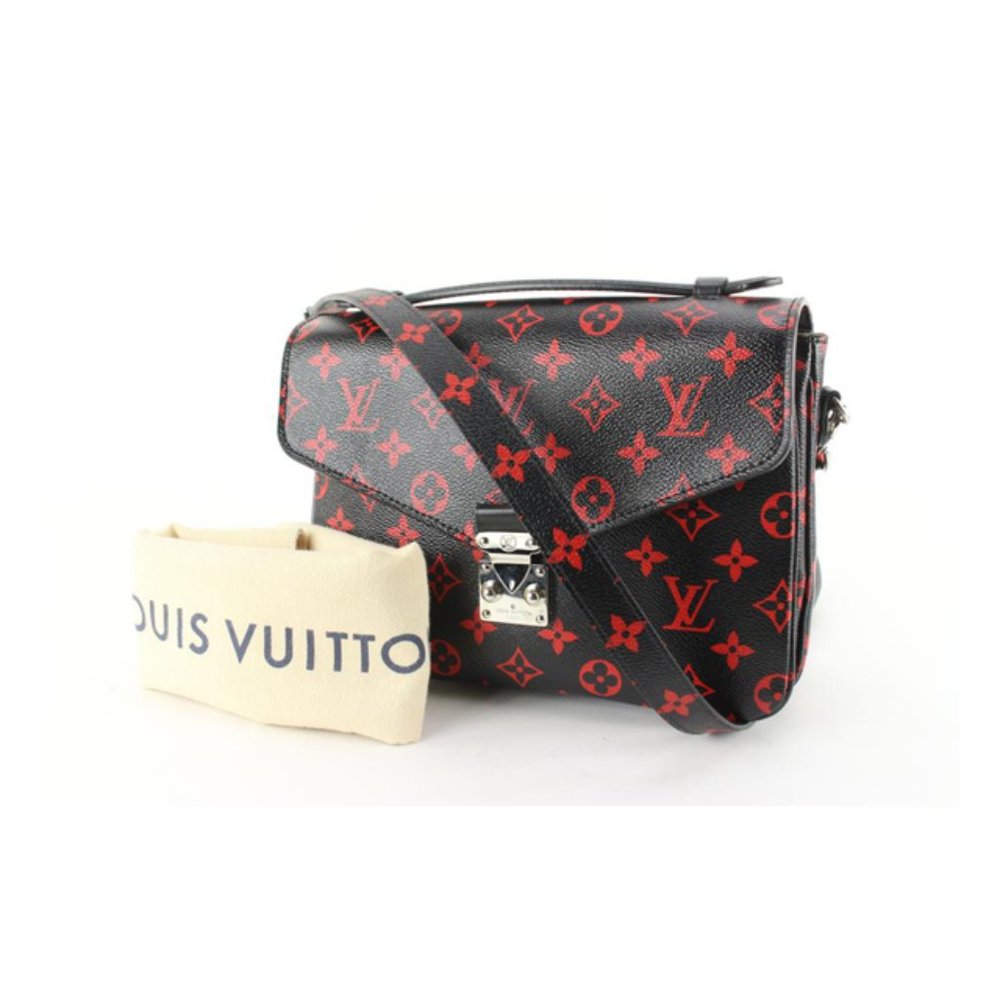 Louis Vuitton Monogram Infrarouge Pochette Metis Crossbody 27lu76s - Picture 5 of 16